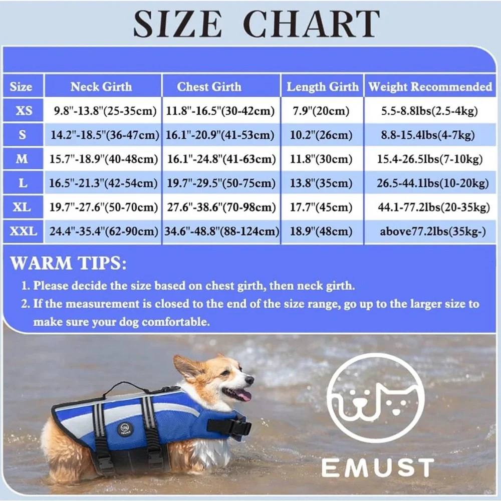 Dog Life Vest XS